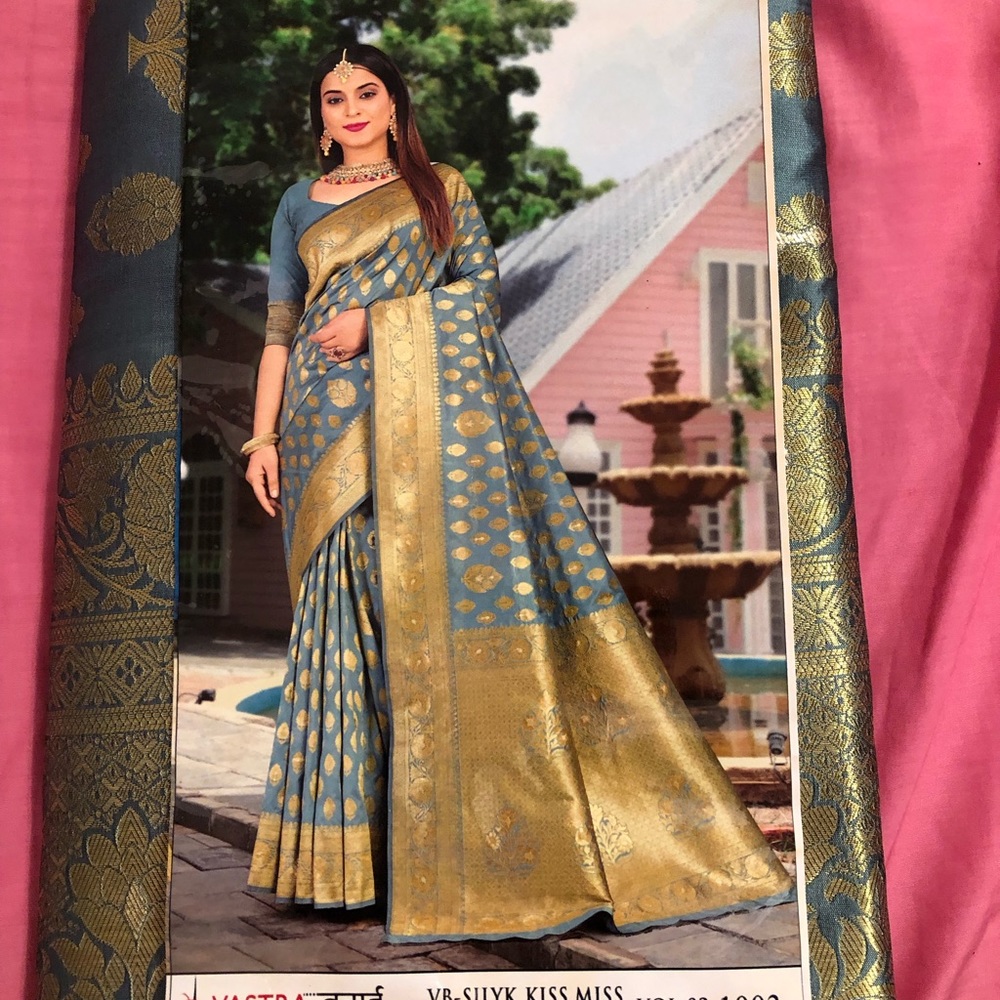Beautiful Indian party wear saree